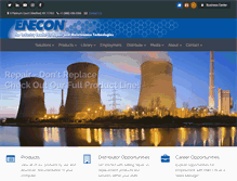 Tablet Screenshot of enecon.com